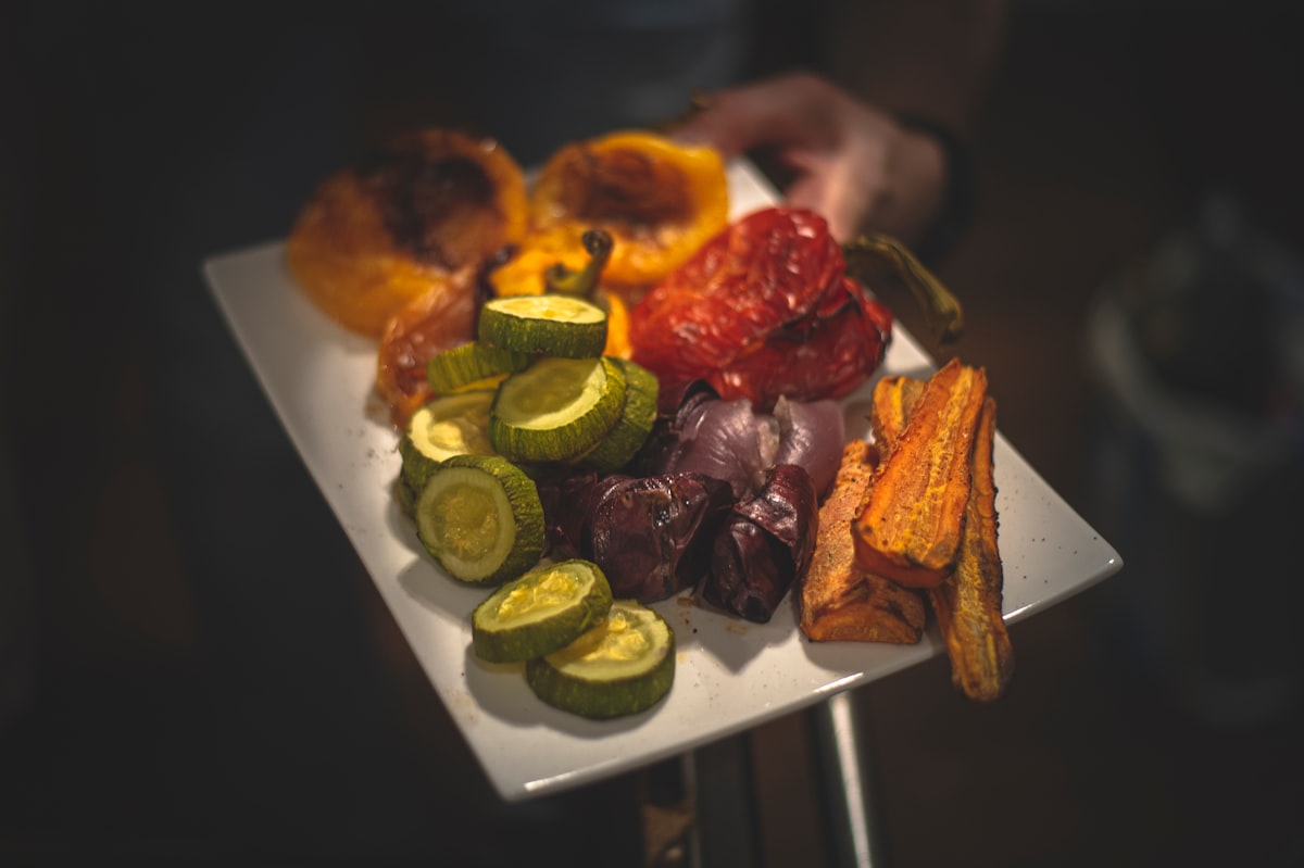 Colourful vegetables with diverse micronutrients
